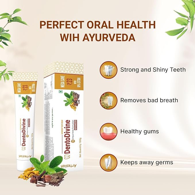 The Power of Ayurveda for a Radiant Smile with Mahaguru Ayurvedic Toothpaste